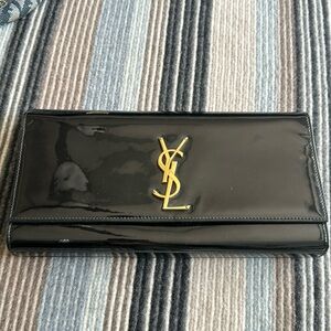 YSL large clutch